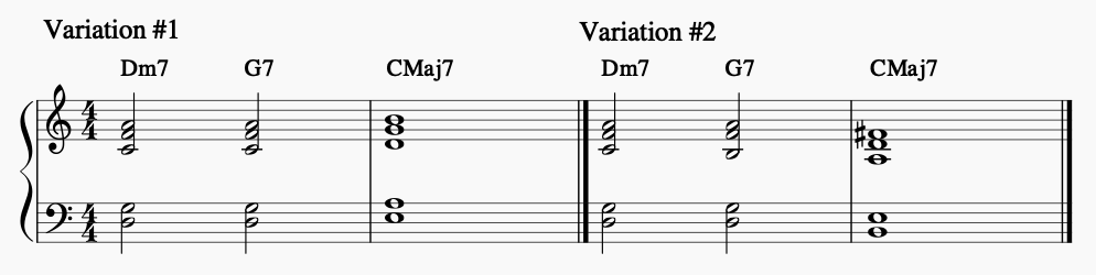 So What Voicings